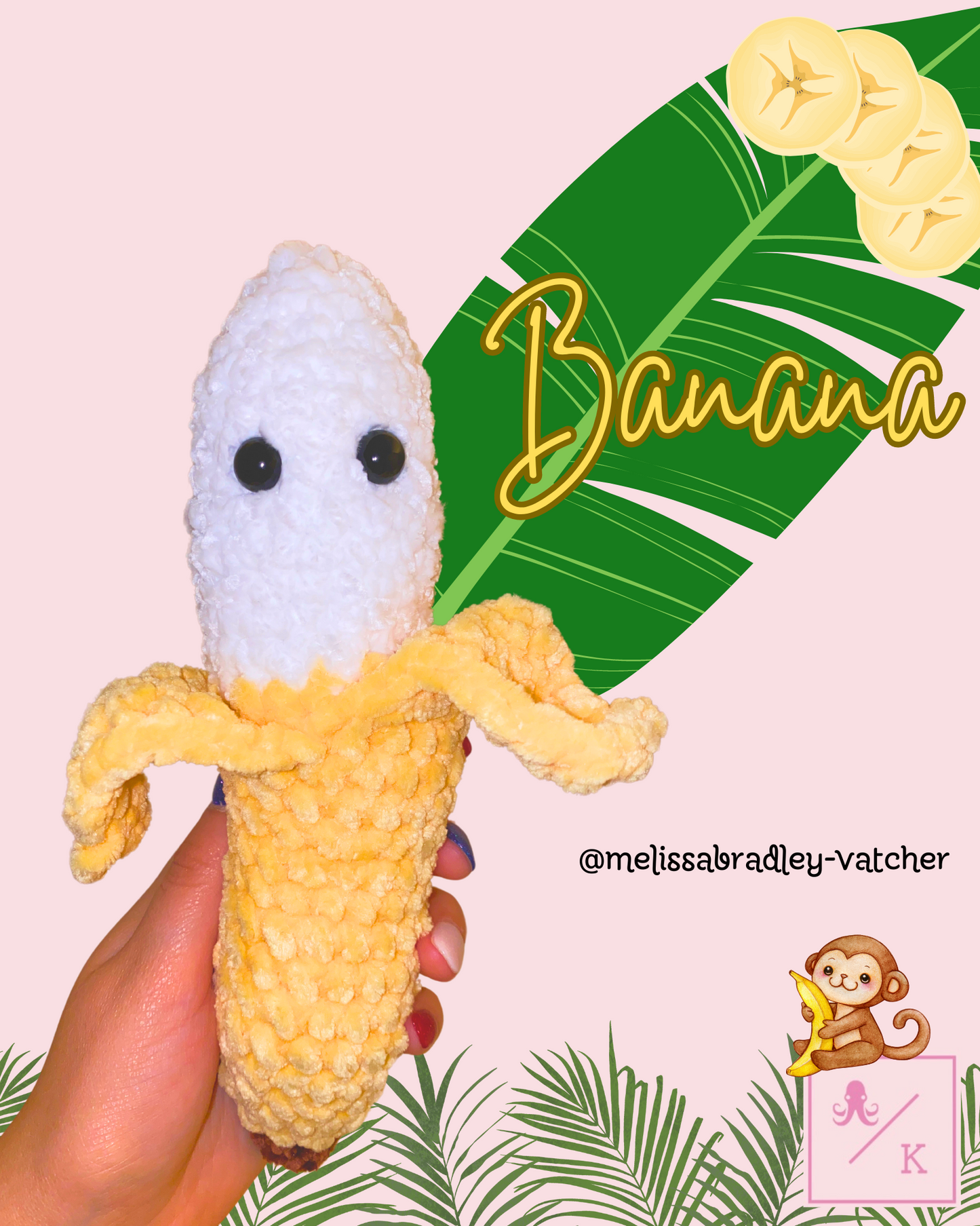 Crocheted Banana