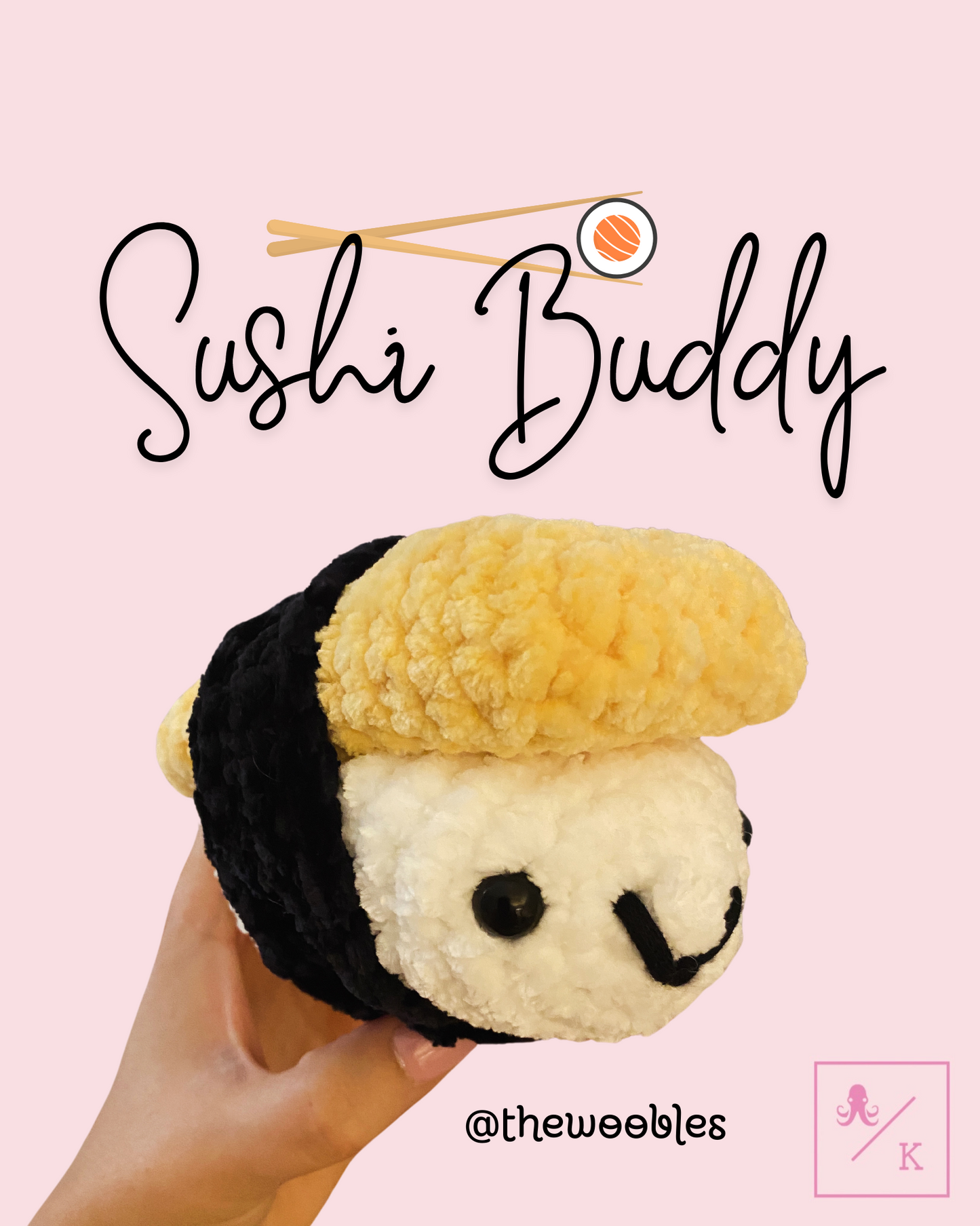 Crocheted Sushi