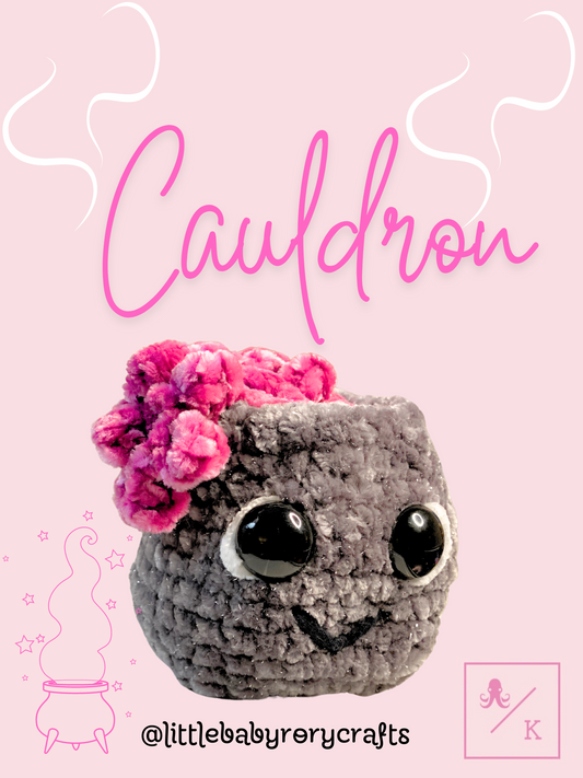 Crocheted Cauldron