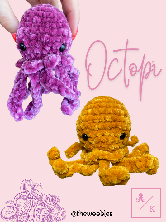 Small Crocheted Octopus