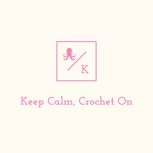 Keep Calm, Crochet On Gift Card